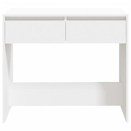 Konsolbord 89x41x76,5 cm stål hvid