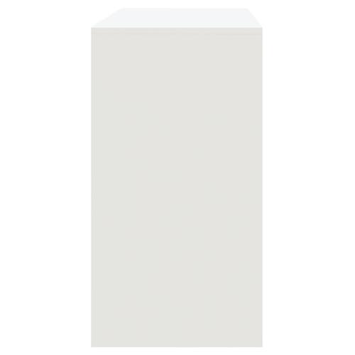 Konsolbord 89x41x76,5 cm stål hvid