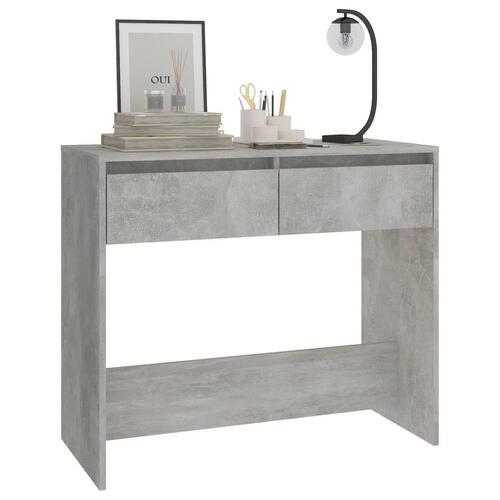 Konsolbord 89x41x76,5 cm stål betongrå