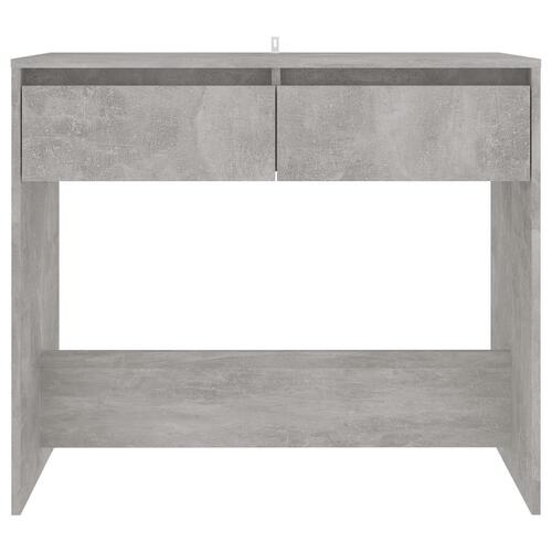 Konsolbord 89x41x76,5 cm stål betongrå