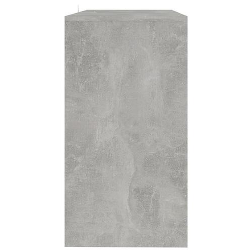 Konsolbord 89x41x76,5 cm stål betongrå