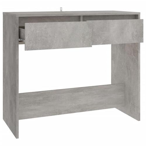 Konsolbord 89x41x76,5 cm stål betongrå