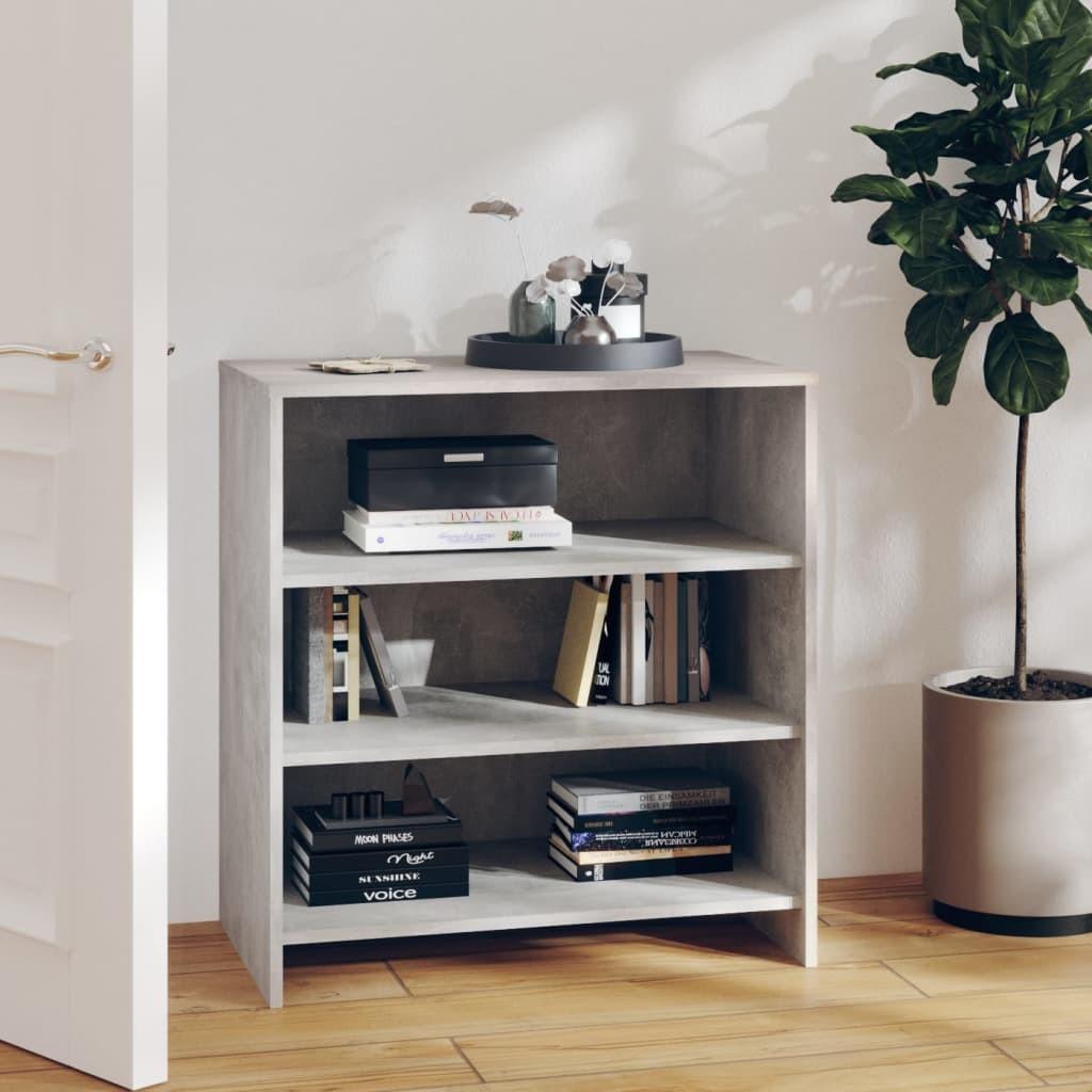Skænk i konstrueret træ - 70 × 40,5 × 75 cm, betongrå