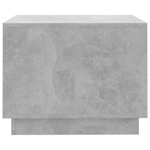 Sofabord 55x55x43 cm spånplade betongrå