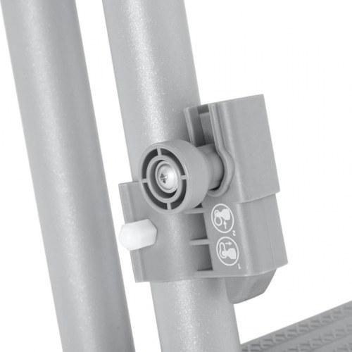 Bestway Flowclear poolstige 4 trin - 122 cm, grå