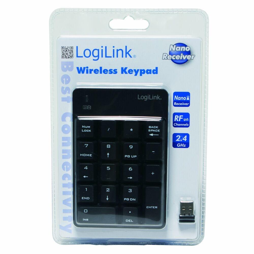 Numerisk tastatur LogiLink ID0120 (OUTLET A+)