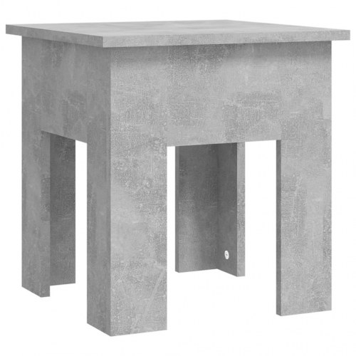 Sofabord 40x40x42 cm konstrueret træ betongrå