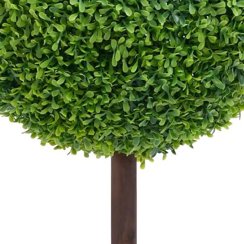 Kunstig buksbom med krukke 71 cm kugleformet grøn