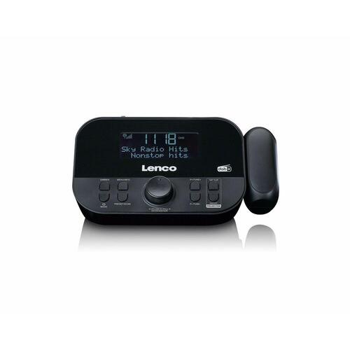 Clockradio Lenco CR-615 Sort (OUTLET A+)