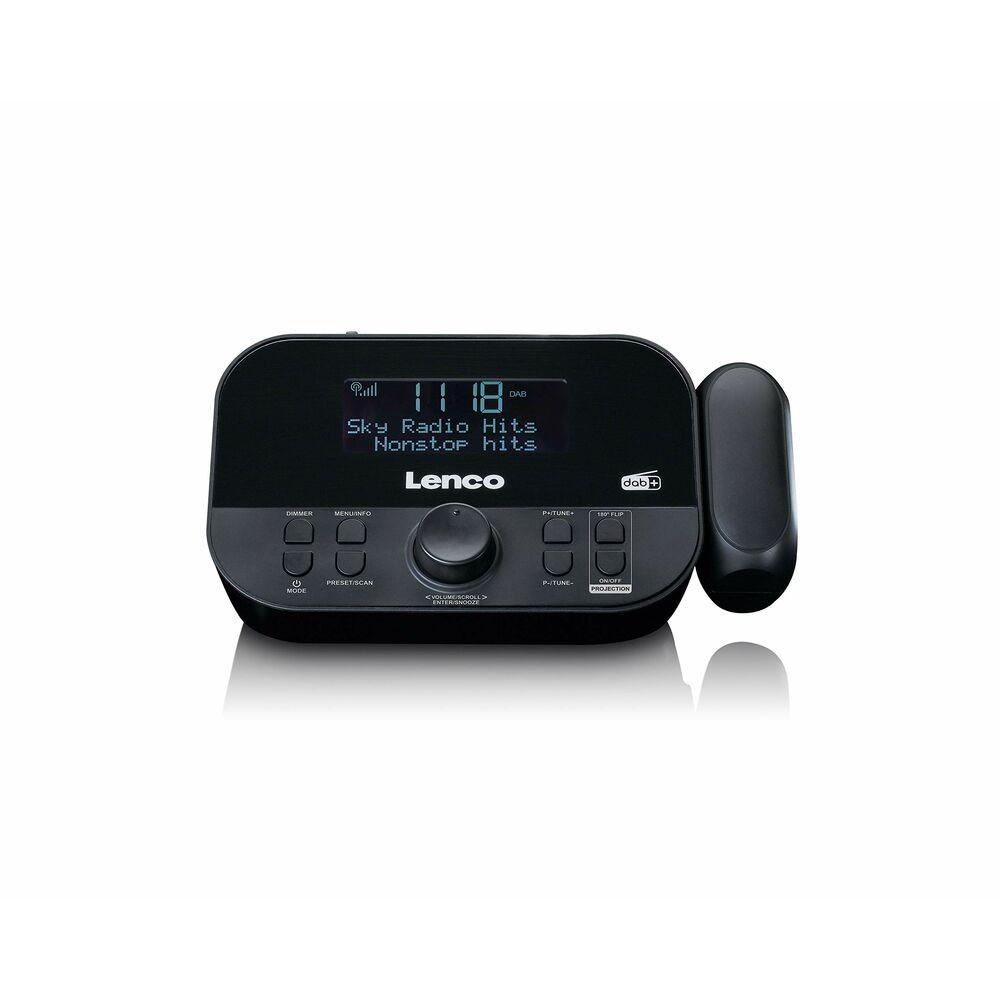 Clockradio Lenco CR-615 Sort (OUTLET A+)