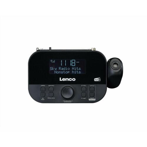 Clockradio Lenco CR-615 Sort (OUTLET A+)