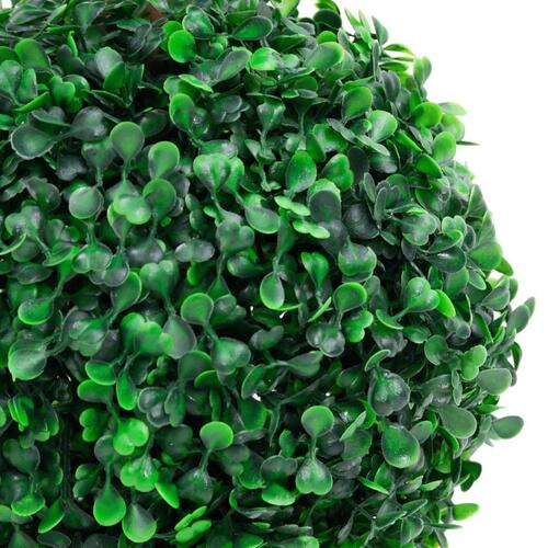 Kunstig buksbom med krukke 60 cm kugleformet grøn