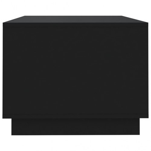 Sofabord i konstrueret træ - 102 × 55 × 43 cm, sort