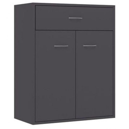 Skænk 60x30x75 cm konstrueret træ grå