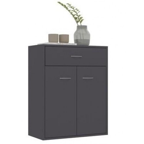Skænk 60x30x75 cm konstrueret træ grå