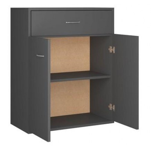 Skænk 60x30x75 cm konstrueret træ grå