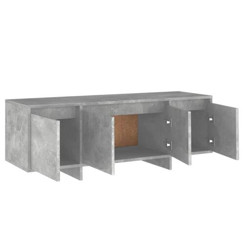Tv-bord 120x30x40,5 cm spånplade betongrå