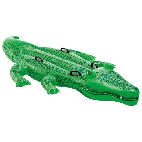 Intex ride on-bademadras Giant Gator 203xx114 cm