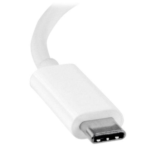 Startech USB-C til DVI adapter - Hvid (CDP2DVIW)