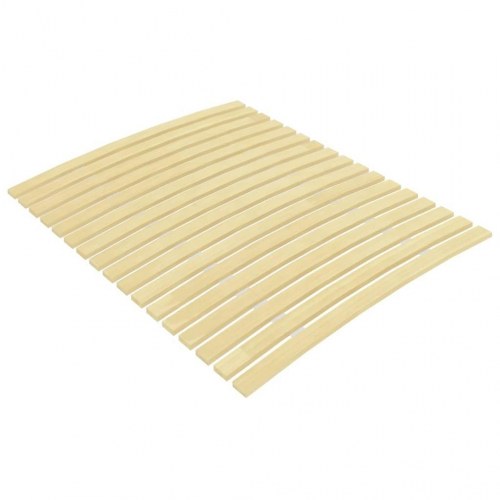 Sengelameller 17 lameller - 100x200 cm foldbar sengebund i poppeltræ