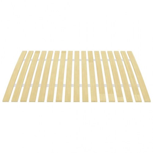 Sengelameller 17 lameller - 100x200 cm foldbar sengebund i poppeltræ