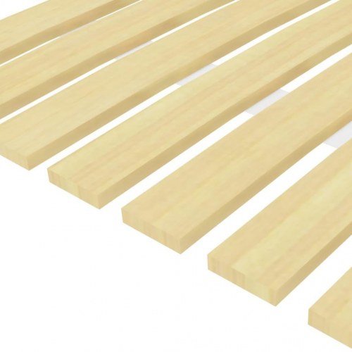 Sengelameller 17 lameller - 100x200 cm foldbar sengebund i poppeltræ