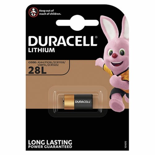 Duracell 28L lithiumbatteri 6 V - foto og elektronik