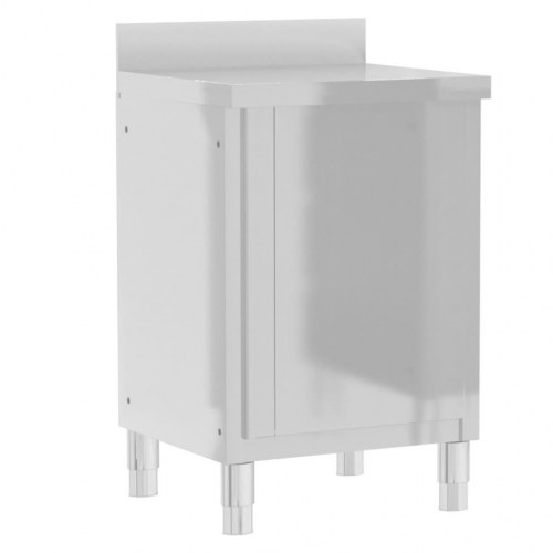 Kommercielle køkkenskabe 3 stk. rustfrit stål