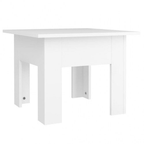 Sofabord 55 x 55 x 42 cm - hvid