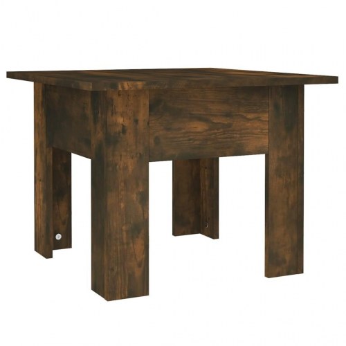 Sofabord 55 x 55 x 42 cm i konstrueret træ - røget egetræ
