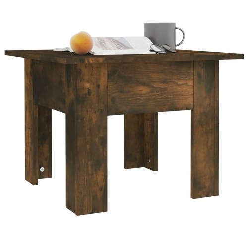 Sofabord 55 x 55 x 42 cm i konstrueret træ - røget egetræ