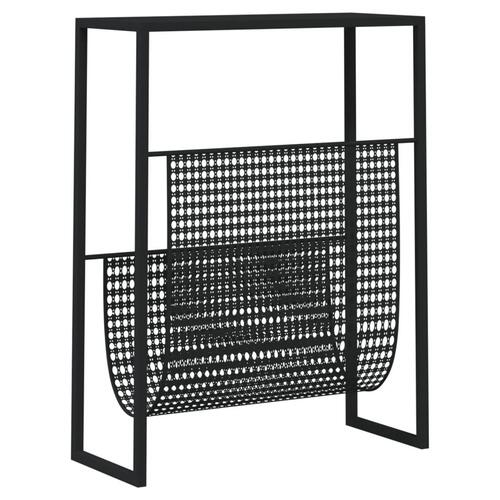Magasinholder 35x15x45 cm stål sort