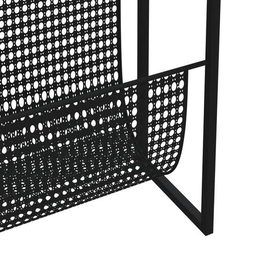 Magasinholder 35x15x45 cm stål sort