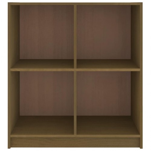 Skænk 70×33×76 cm i massivt fyrretræ - gyldenbrun