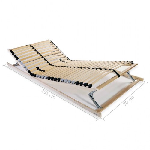 Lamelbunde 2 stk. 70 x 200 cm - 28 lameller
