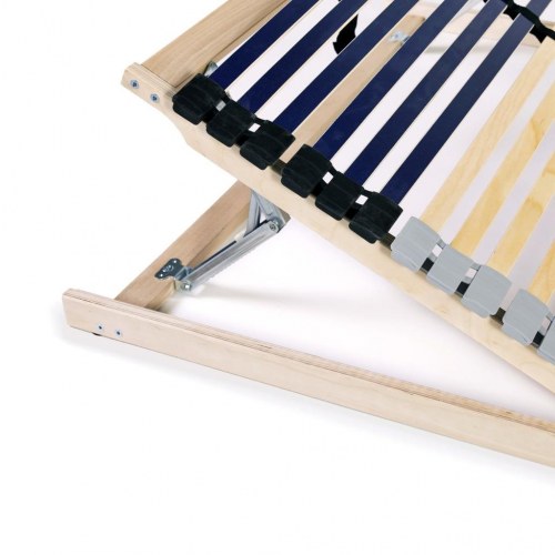 Lamelbunde til seng 2 stk. 42 lameller 7 zoner 70 x 200 cm