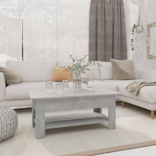 Sofabord 102 x 55 x 42 cm - betongrå