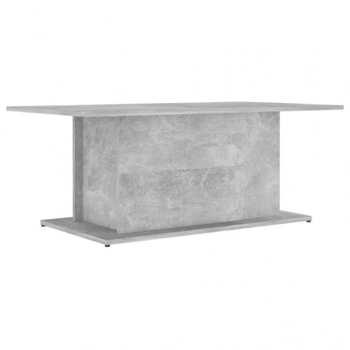 Sofabord i konstrueret træ - 102 × 55,5 × 40 cm, betongrå