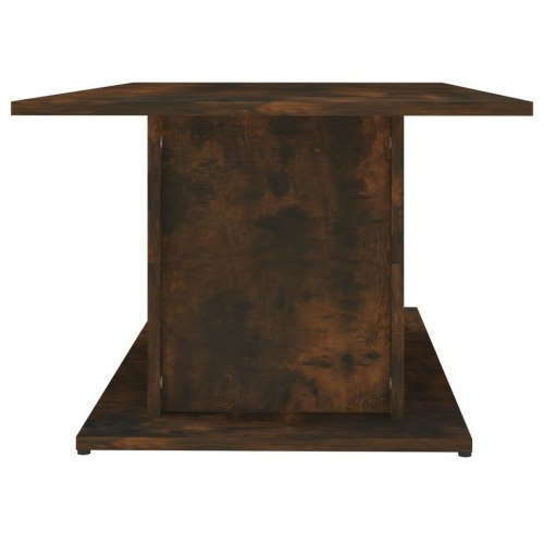 Sofabord i konstrueret træ - 102 × 55,5 × 40 cm, røget egetræsfarve