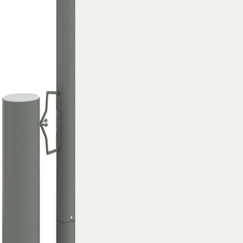 Sammenrullelig sidemarkise 220 × 1200 cm - cremefarvet