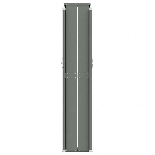 Sammenrullelig sidemarkise 220 × 1.000 cm - blå