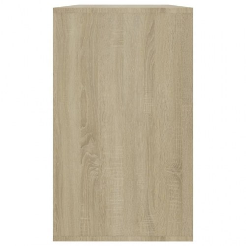 Skænk 120x41x75 cm konstrueret træ sonoma-eg