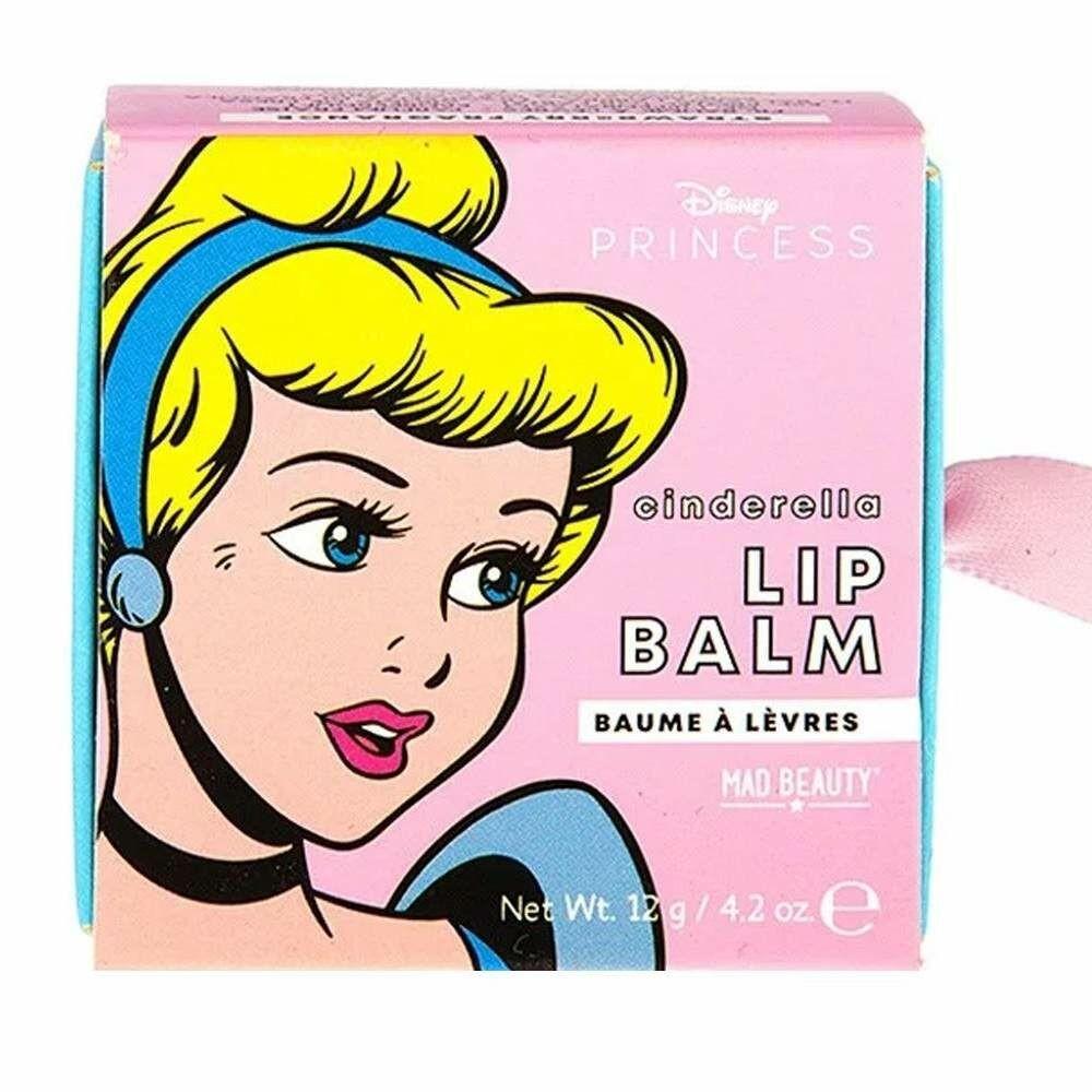 Mad Beauty Disney Princess Cinderella læbepomade 12 g - gennemsigtig og fugtgivende