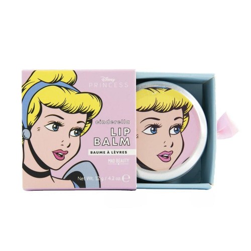 Mad Beauty Disney Princess Cinderella læbepomade 12 g - gennemsigtig og fugtgivende