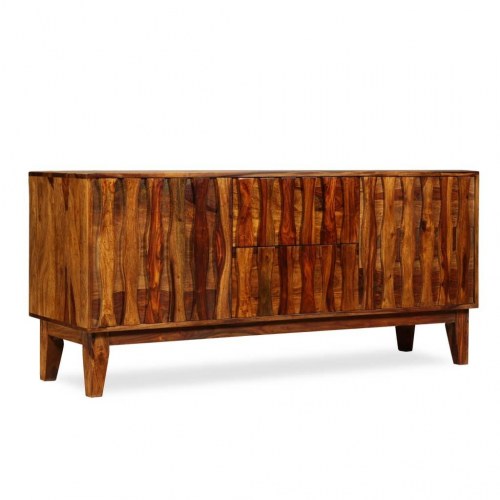 Skænk 160x45x70 cm massivt akacietræ