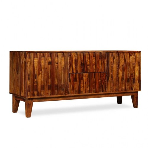 Skænk 160x45x70 cm massivt akacietræ