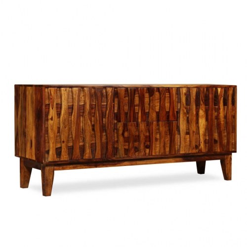 Skænk 160x45x70 cm massivt akacietræ