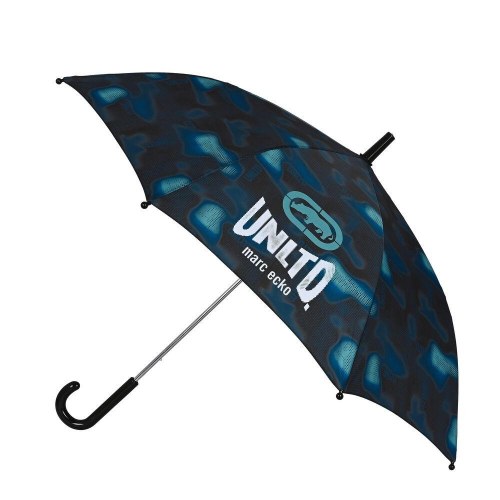 Paraply Eckō Unltd. Nomad - sort/blå Ø 86 cm