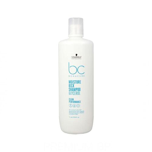 Fugtgivende shampoo Schwarzkopf Bonacure Moisture Kick Glicerol (1000 ml)