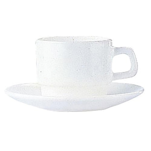 Arcoroc Restaurant sæt med kopper, hvid, 250 ml - 6 dele